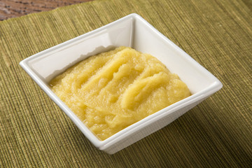 Apple puree for babies