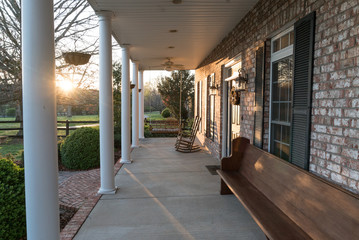 Fototapeta premium Front Porch