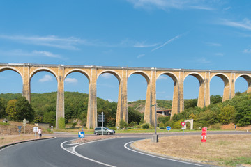 railway viaduct in drodogne