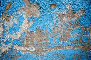 Wall background view