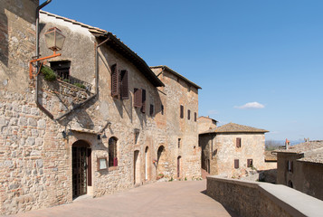 Fototapeta na wymiar San Gimignano,Tuscany
