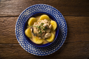Tambaqui with chestnut sauce - Traditional Amazonian dish