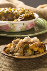 Pirarucu de casaca with banana - Traditional Amazonian dish