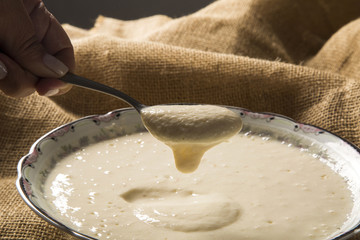 cupuacu cream - Traditional amazonian dessert