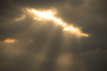 Evening clouds