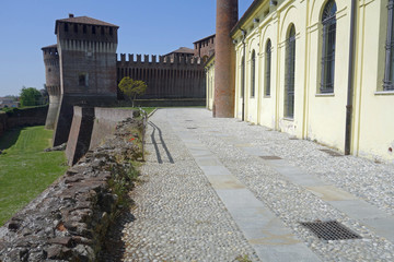 Rocca Sforzesca, italien