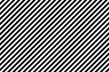 Stripes diagonal pattern. White on black. Vector illustration.