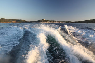 Porquerolles, retour sur le continent