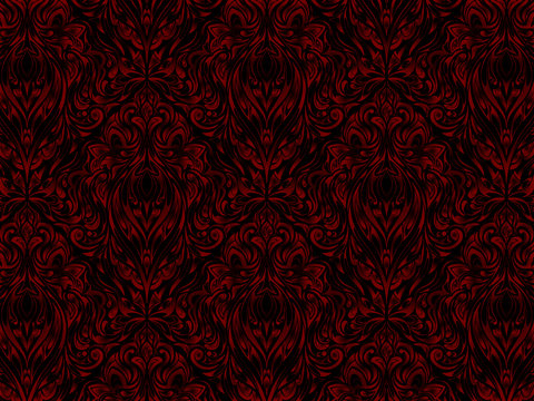 Red abstract pattern.