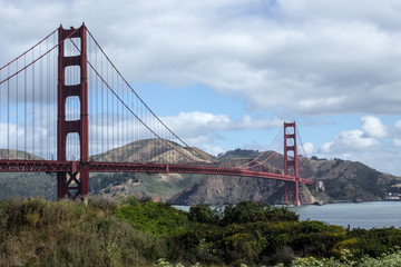 Golden Gate Bridge from Visitor Center