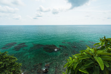 Fototapeta na wymiar Koh Chang Island high angle view, Located Trat Province, Thailand