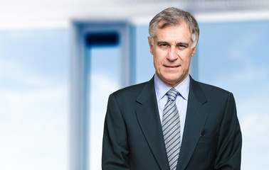 Senior manager portrait