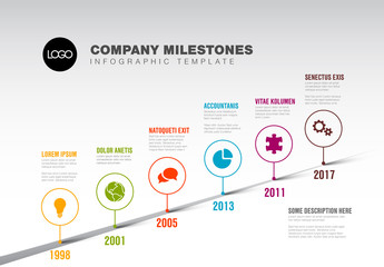 Ascent Timeline Infographic Layout 1