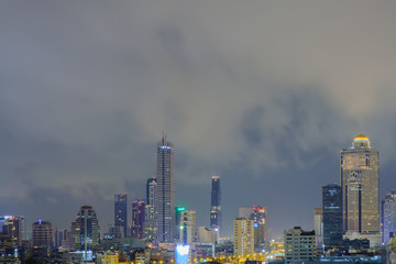 Fototapeta na wymiar City / City and sky at night.