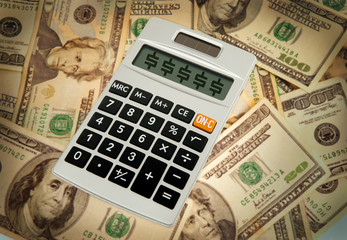Pocket size calculator for big money budget