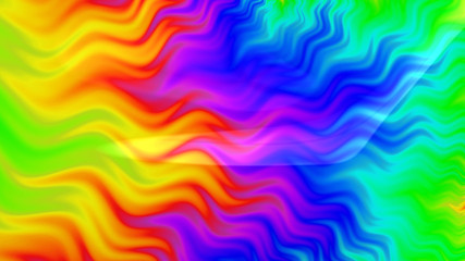 Abstract colorful 3D illustration 