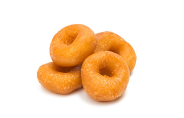 Small donuts isolated