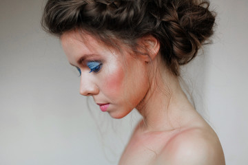 Russian girl, portrait