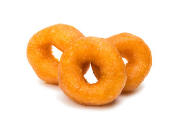 Small donuts isolated