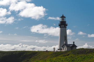 Fototapeta na wymiar Yaquina Head Lighthouse, Oregon, USA