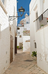 Alleyway. Locorotondo. Puglia. Italy. 