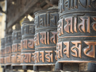 prayer wheels