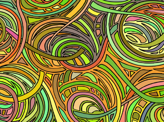 Abstract background consisting of various forms