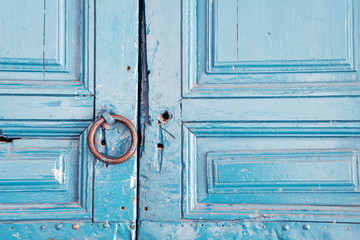 moroccan door design close up