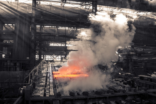 Iron and steel works factory © Alexander