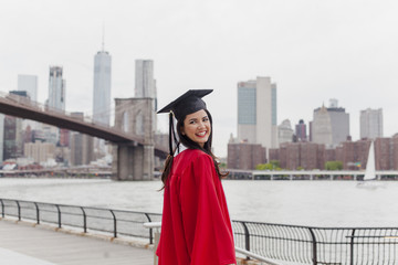 College Graduation Day in NYC