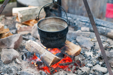 Приготовление еды в походе