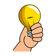 isolated bulb icon vector illustration graphic design