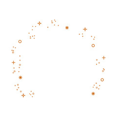 isolated magic round icon vector illustration graphic design