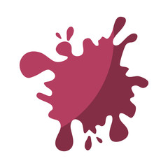 isolated paint stain vector illustration graphic design