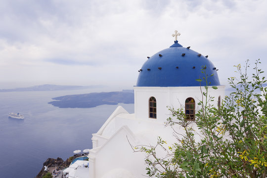 Blue Dome Greece © pop_gino