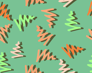 strokes of paint seamless pattern