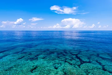 Deurstickers Sea, reef. Okinawa, Japan, Asia. © dreamsky