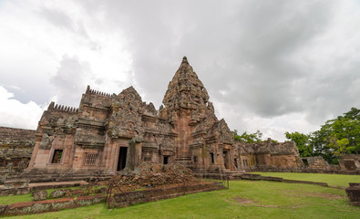 Panomrung, ancient stone castle in Buriram Thailand