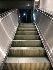 Moving Escalator Stairs