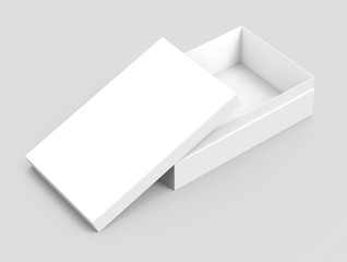 blank paper box