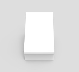 blank paper box