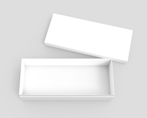 blank paper box