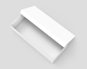 blank paper box