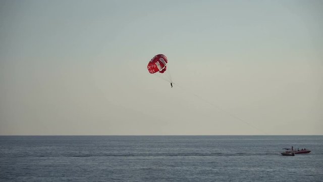 Parasailing Close up 
