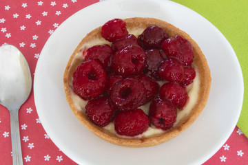 tartelette framboises