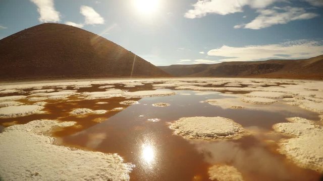 Panorama From Left to Right Meke Lake Red Water and Many Salt Islets