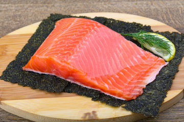 Salmon fillet