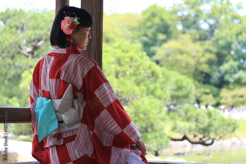 75 女 浴衣 イラスト 後ろ姿 無料イラスト集