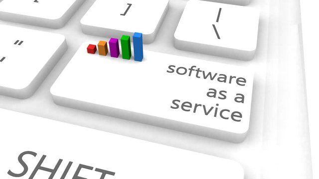 Software as a Service With One Keyboard Button Click