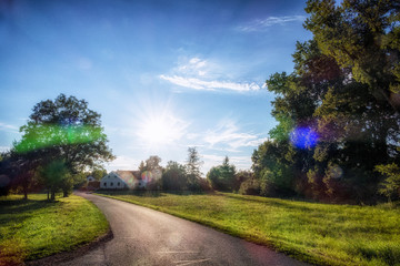 Straße in der Steiermark